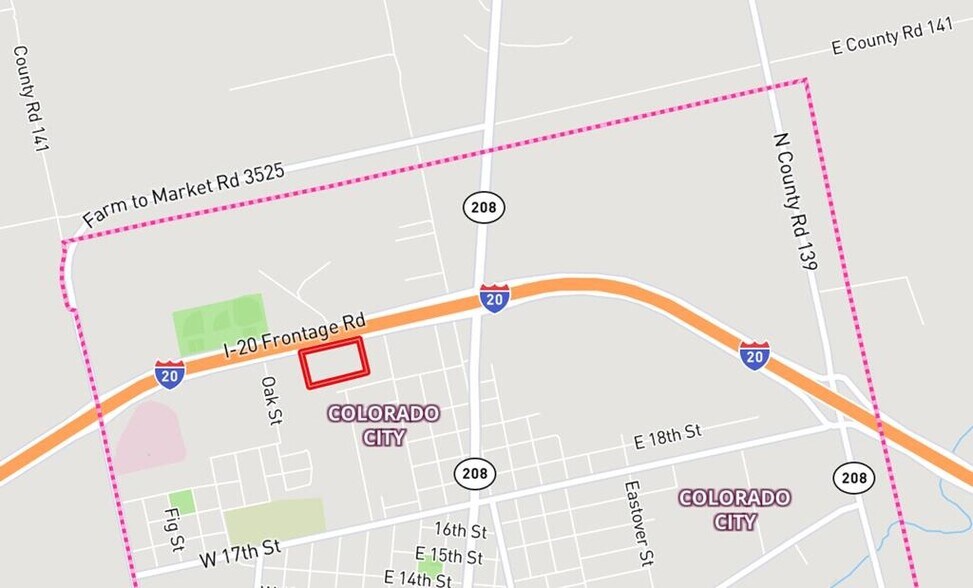 Primary Photo Of 000 I-20, Colorado City Land For Sale