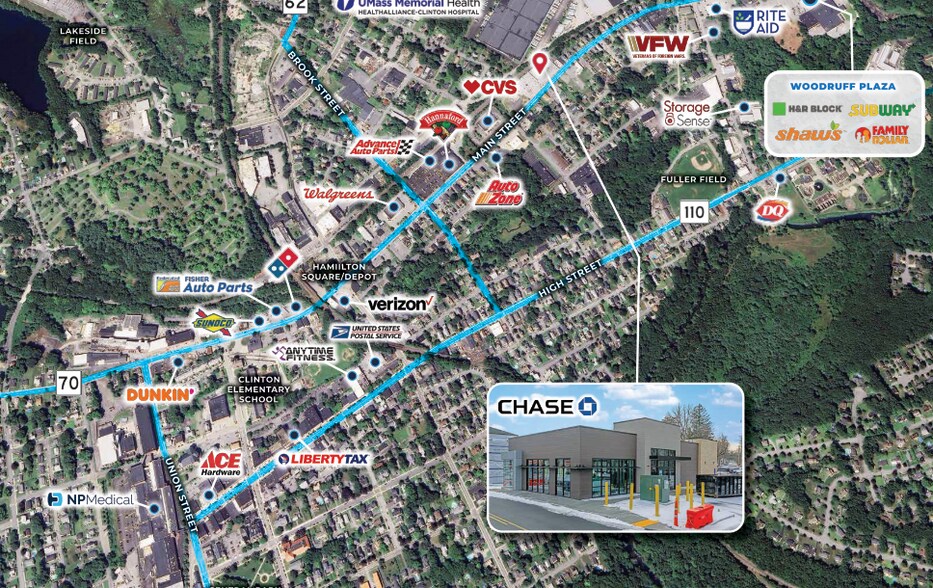 More Photos Of 850 Main st, Clinton General Retail For Sale