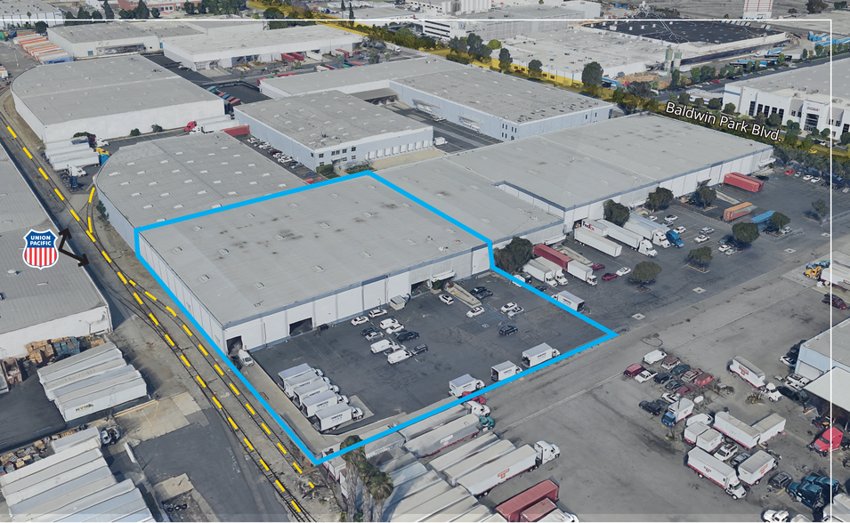 Primary Photo Of 325-337 N Baldwin Park Blvd, City Of Industry Warehouse For Lease