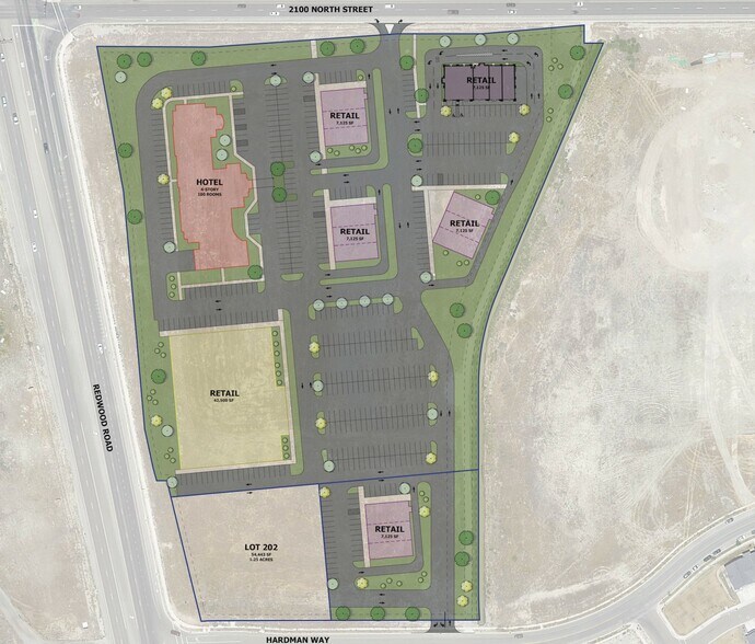Primary Photo Of 4551 W 2100 North, Lehi Land For Sale