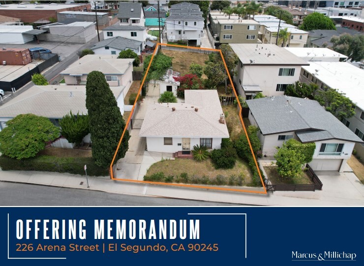 Primary Photo Of 226 Arena St, El Segundo Land For Sale