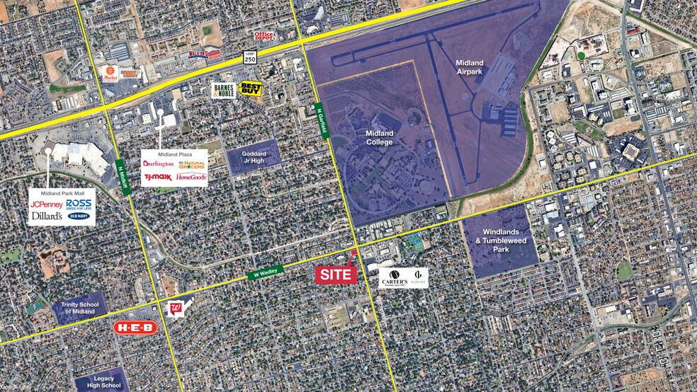 More Photos Of 2301 W Wadley Ave, Midland Land For Lease