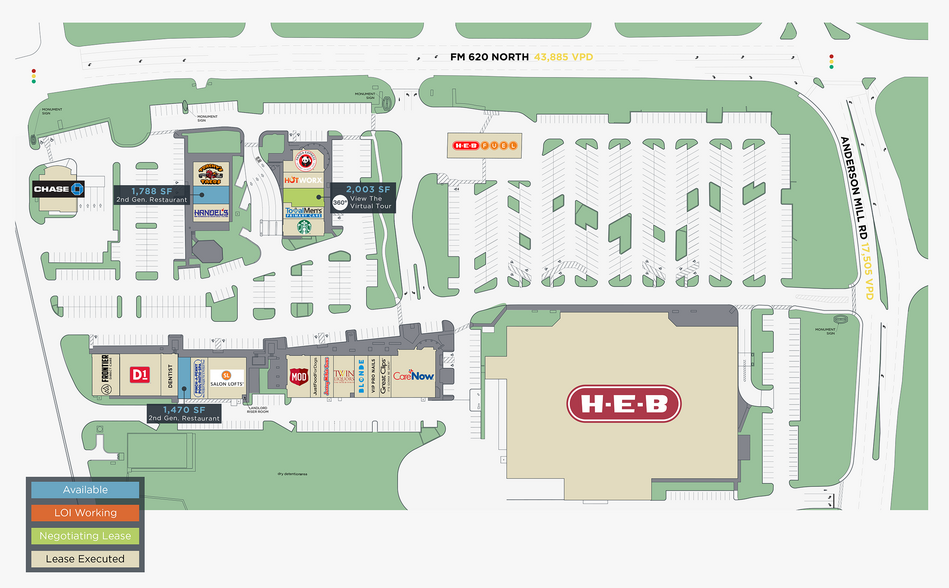 More Photos Of 11325-11521 Ranch Road 620 N, Austin Unknown For Lease