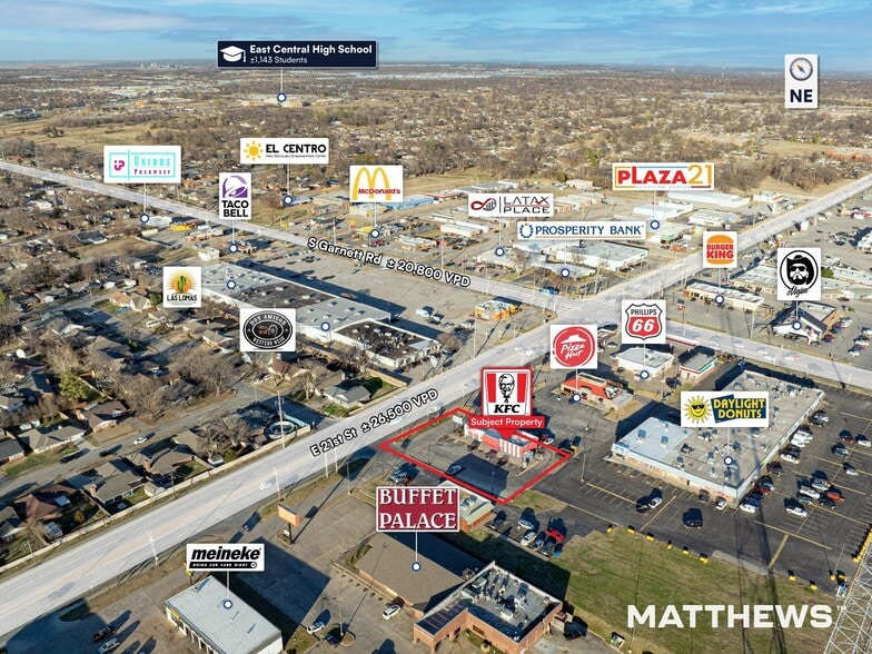 More Photos Of 11104 E 21st St, Tulsa Fast Food For Sale