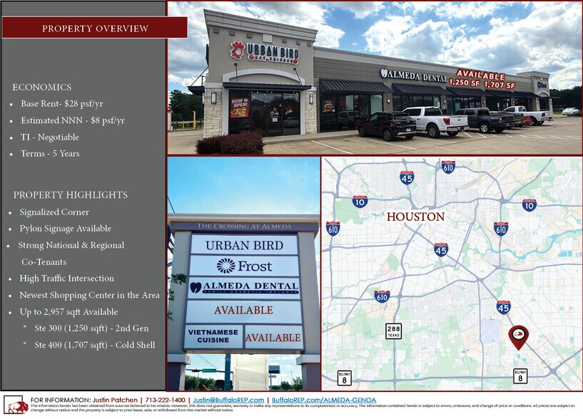 More Photos Of 9990 Almeda Genoa Rd, Houston Storefront Retail Office For Lease