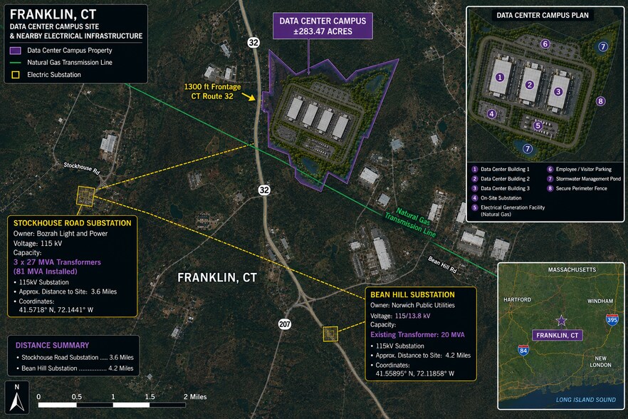 More Photos Of 215 Route 32 Rt, North Franklin Land For Sale
