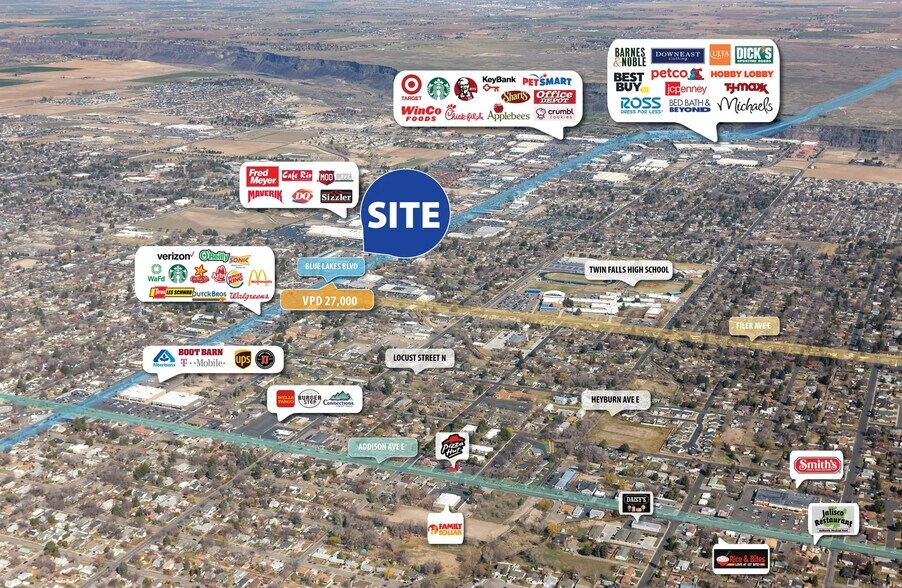 More Photos Of 683 Blue Lakes Blvd N, Twin Falls Restaurant For Lease