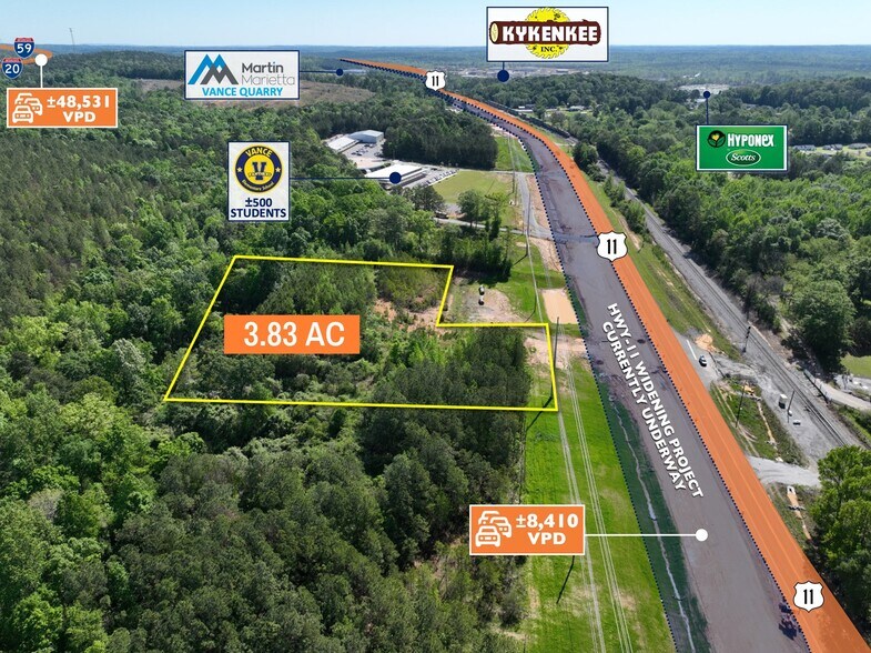 More Photos Of 18158 US-11, Vance Land For Sale