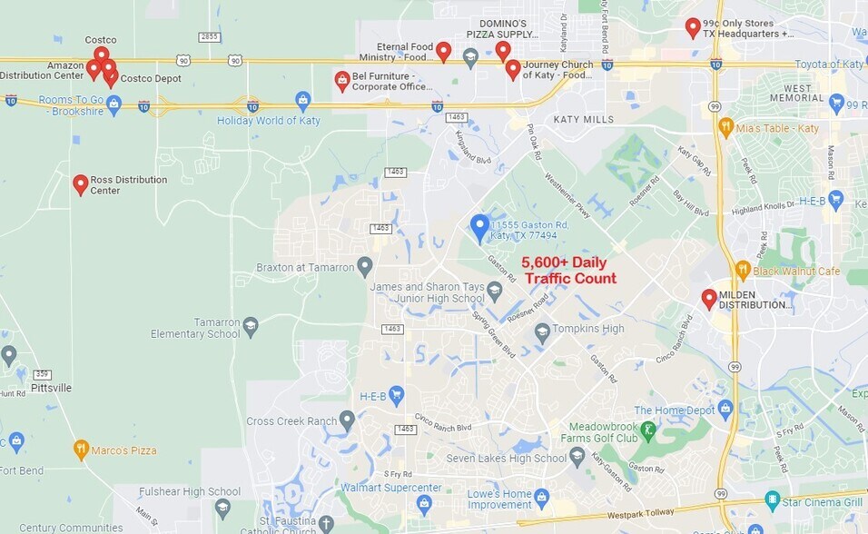 More Photos Of 11555 Gaston Road, Katy Industrial For Sale