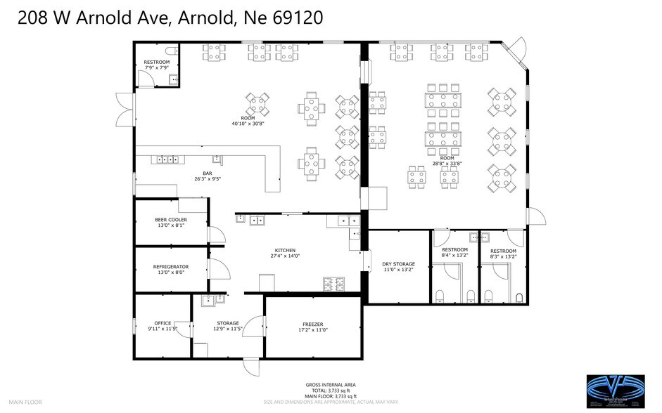 More Photos Of 208 W Arnold Ave, Arnold Restaurant For Sale