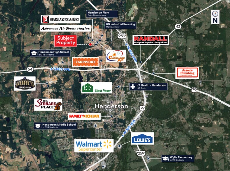 More Photos Of 500 Austin Ave, Henderson Industrial For Sale