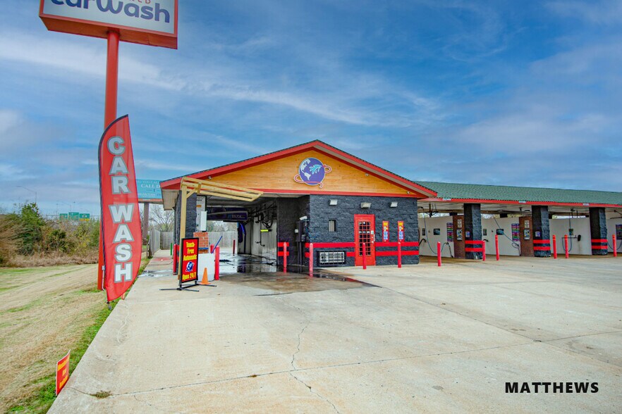 Primary Photo Of 10410 E 41st St, Tulsa Carwash For Sale