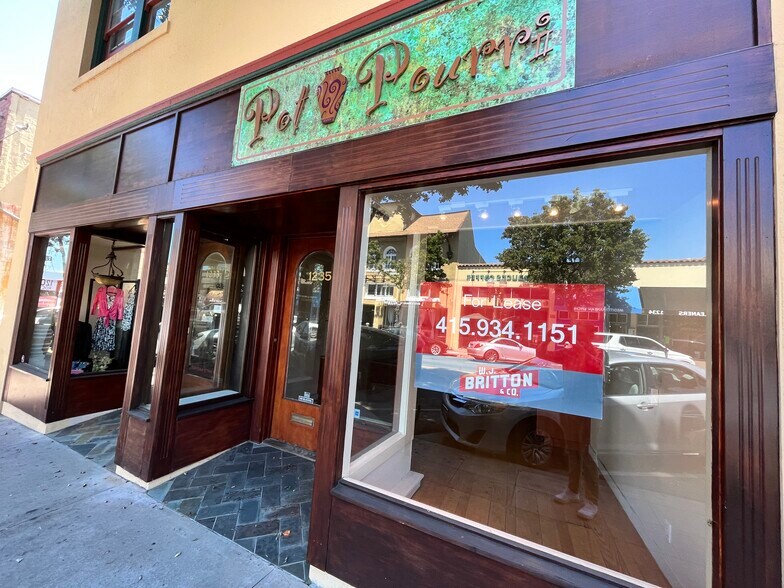 More Photos Of 1233-1241 Broadway, Burlingame Storefront For Lease