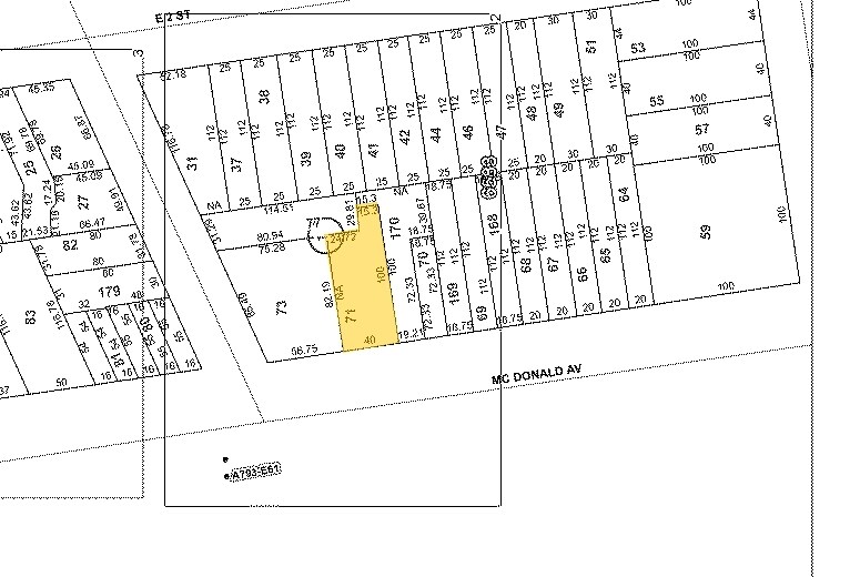 More Photos Of 1665-1669 McDonald Ave, Brooklyn Parking Lot For Sale