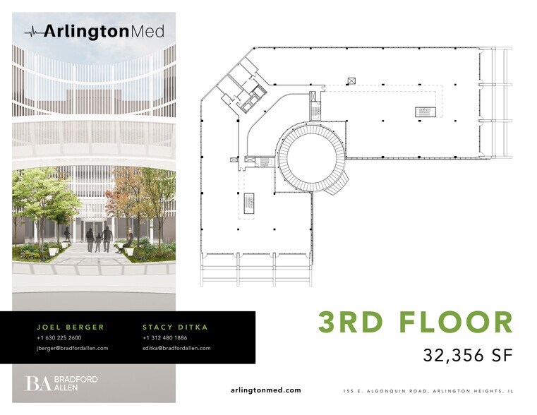 More Photos Of 155 E Algonquin Rd, Arlington Heights Medical For Lease