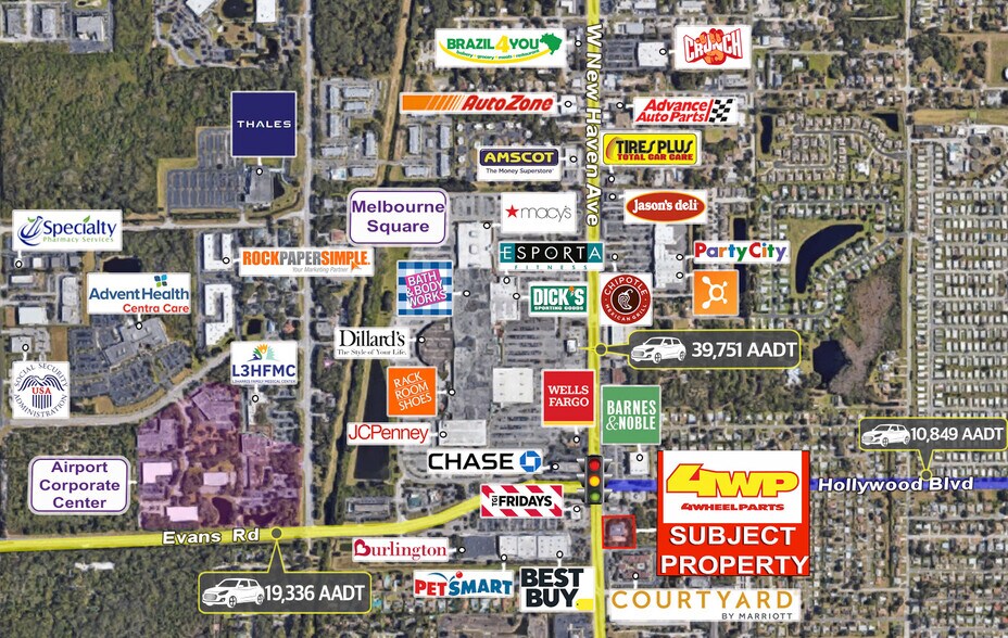 More Photos Of 2045 W New Haven Ave, Melbourne Freestanding For Lease