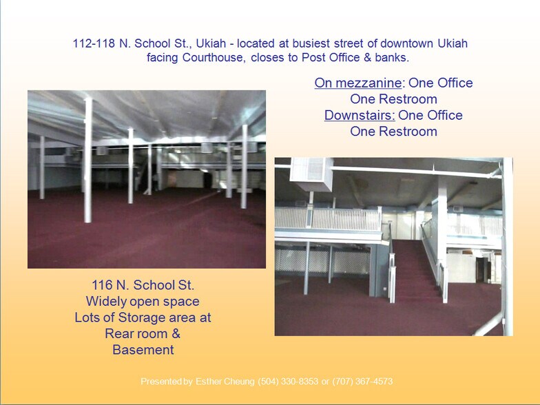 More Photos Of 116 N School St, Ukiah General Retail For Lease