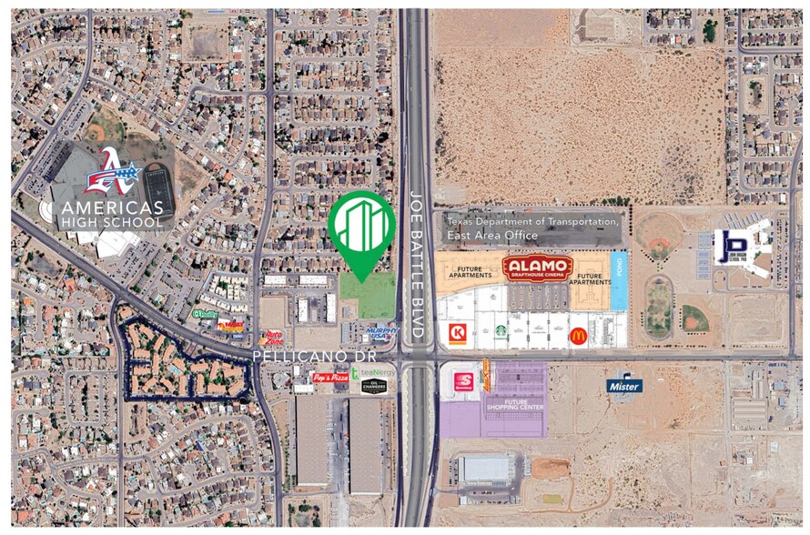More Photos Of 12295 Pellicano Dr, El Paso Land For Sale