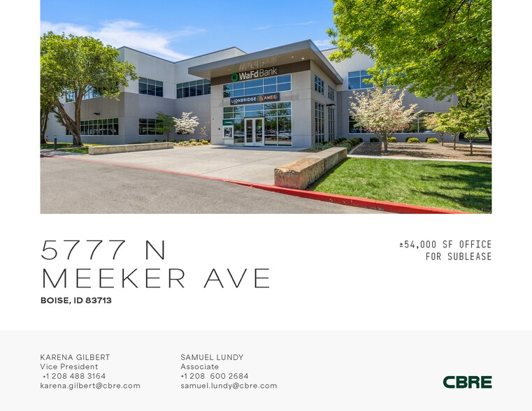 Primary Photo Of 5777 N Meeker Ave, Boise Office For Lease