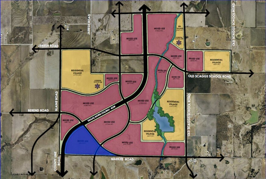 More Photos Of NEC Dallas North Tollway (DNT), Gunter Land For Sale
