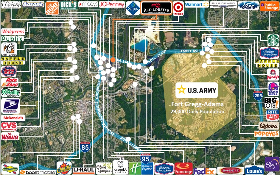 More Photos Of 119 Temple Lake Dr, Colonial Heights Freestanding For Sale