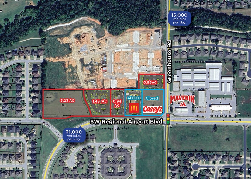 Primary Photo Of SW Regional Airport Blvd @ Greenhouse Road, Bentonville Land For Sale