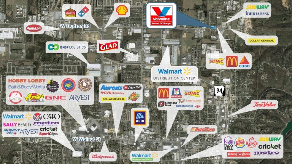 More Photos Of 307 W Hudson Rd, Rogers Auto Repair For Sale