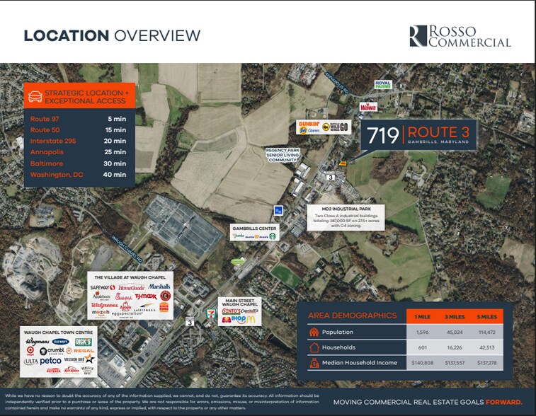 More Photos Of 719 Md Route 3 N, Gambrills Land For Sale