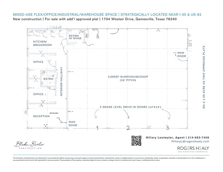 More Photos Of 1704 Westair, Gainesville Warehouse For Sale