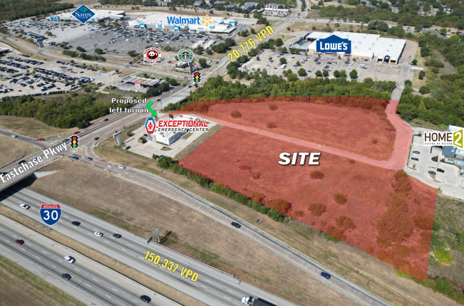 Primary Photo Of NEQ of I-30 @ Eastchase Pkwy, Fort Worth Land For Sale