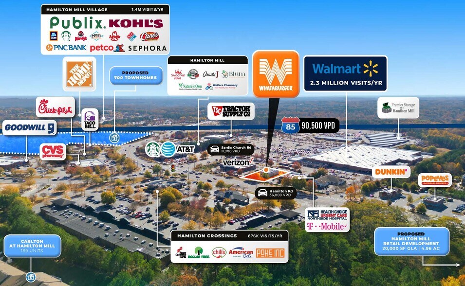 More Photos Of 2686 Hamilton Mill Rd, Buford Fast Food For Sale