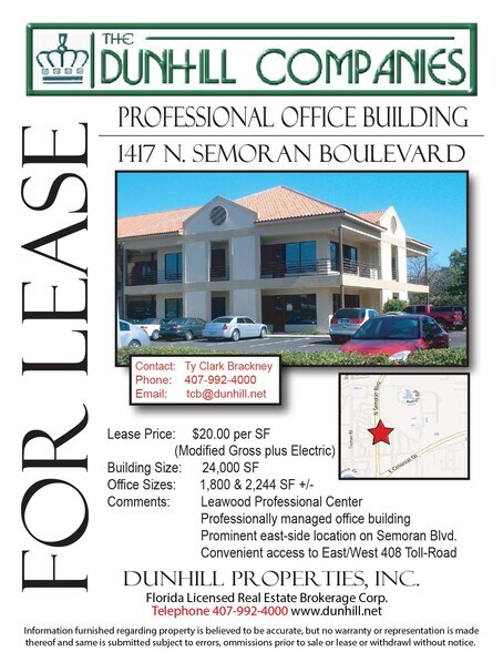 More Photos Of 1417 N Semoran Blvd, Orlando Office For Lease