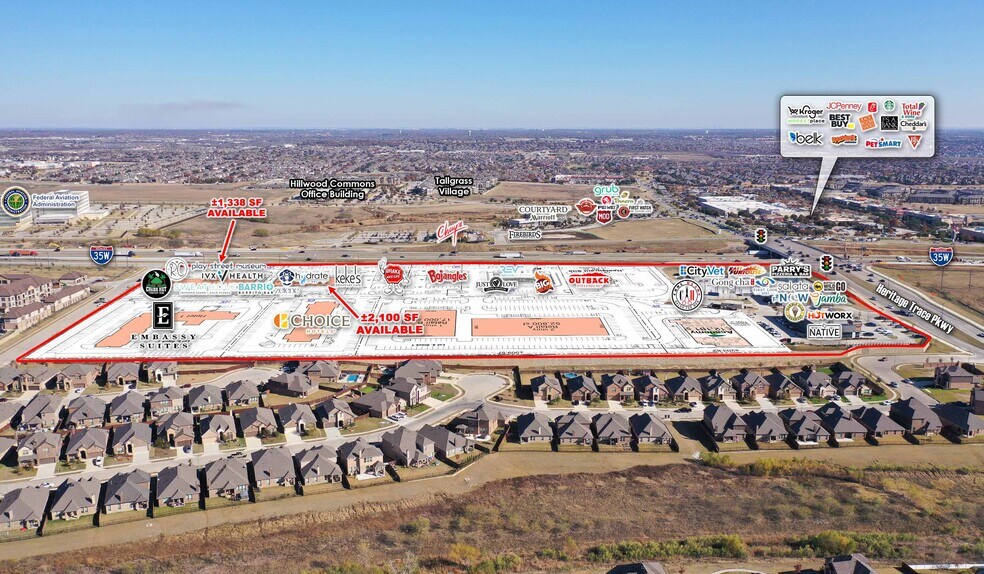 More Photos Of NWC Heritage Trace Pkwy & I-35W, Fort Worth Unknown For Lease