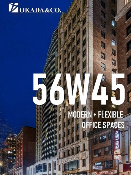 More Photos Of 56 W 45th St, New York Office For Lease