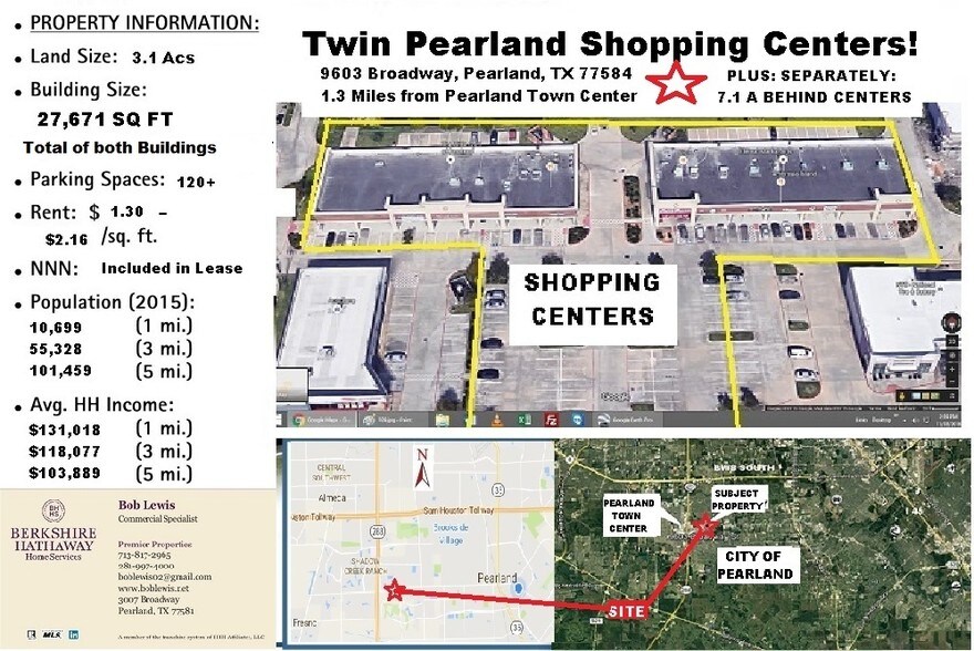 More Photos Of 9603 Broadway Blvd, Pearland Storefront For Lease