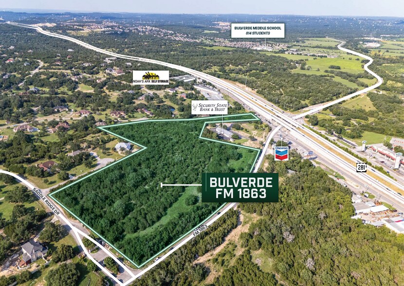 More Photos Of FM 1863 & 281 hwy, Bulverde Land For Sale