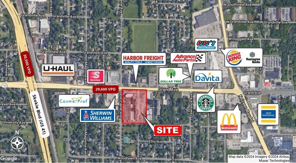 Primary Photo Of 3545 Grand Ave, Gurnee Land For Lease