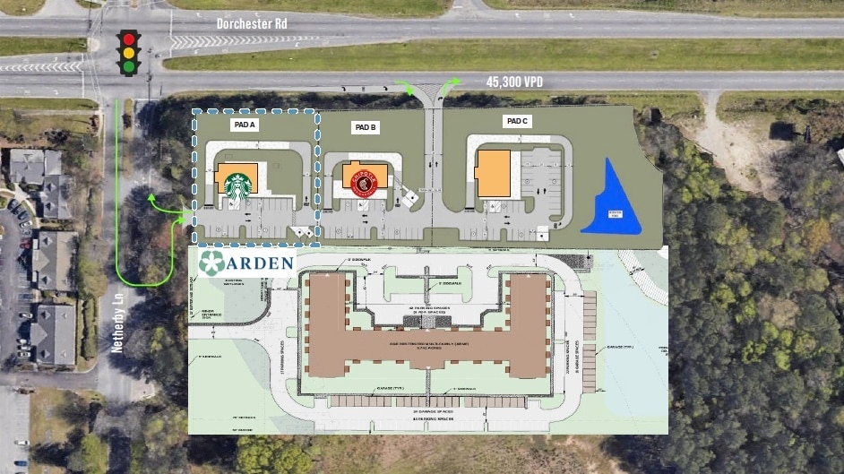 More Photos Of 8611 Dorchester Rd, North Charleston General Retail For Sale