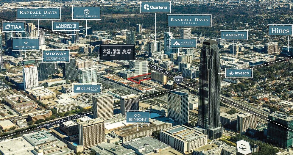 More Photos Of 2300 W Loop S, Houston Land For Sale