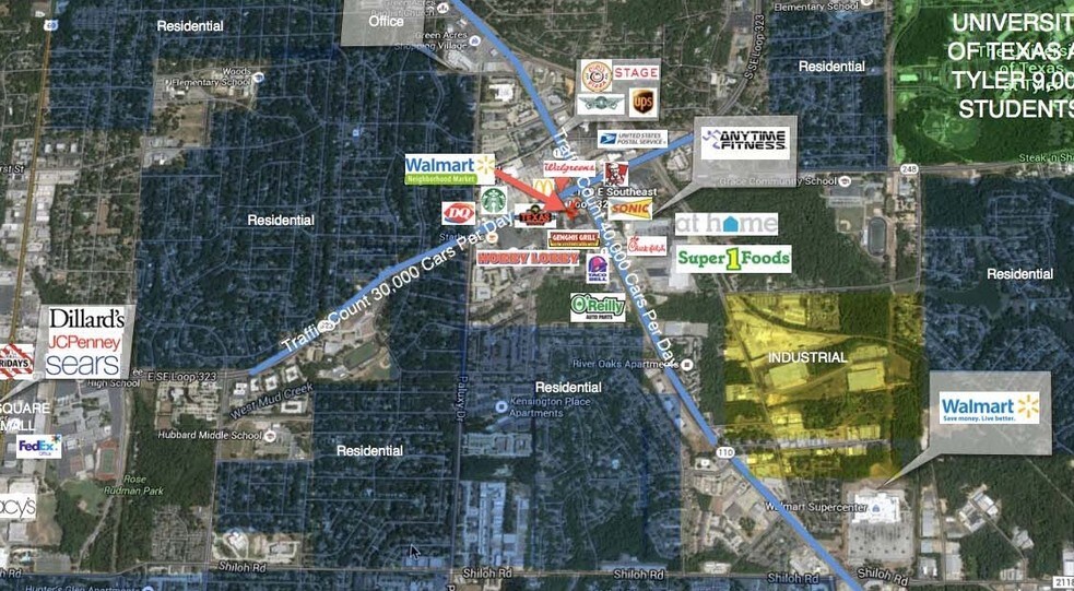 More Photos Of 2119 E Southeast Loop 323, Tyler Freestanding For Lease