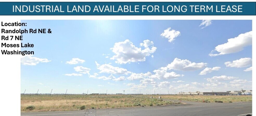 Primary Photo Of Randolph Rd, Moses Lake Land For Lease