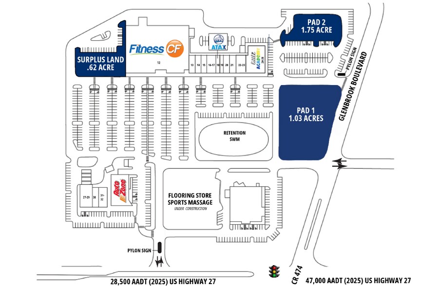 Primary Photo Of 1714 US Highway 27, Clermont Land For Sale