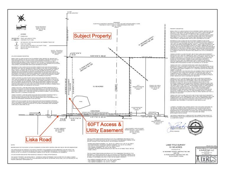 More Photos Of Ensign Road & Hwy 287, Ennis Land For Sale