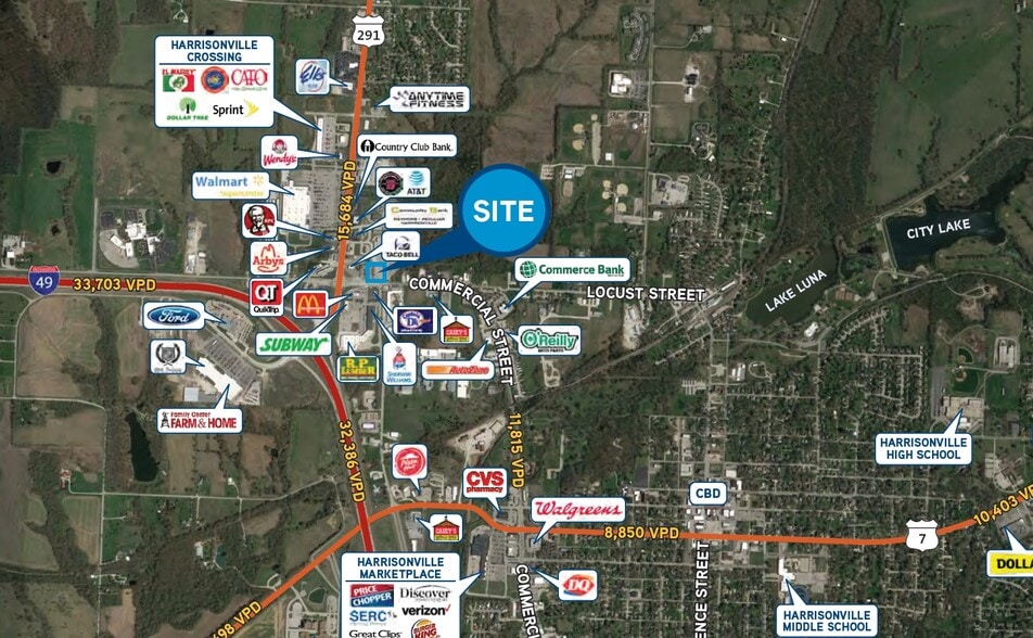 More Photos Of 2002 N Commercial St, Harrisonville Freestanding For Sale