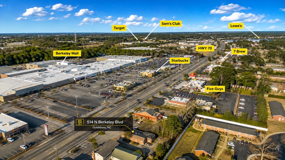 More Photos Of 512 N Berkeley Blvd, Goldsboro Freestanding For Lease