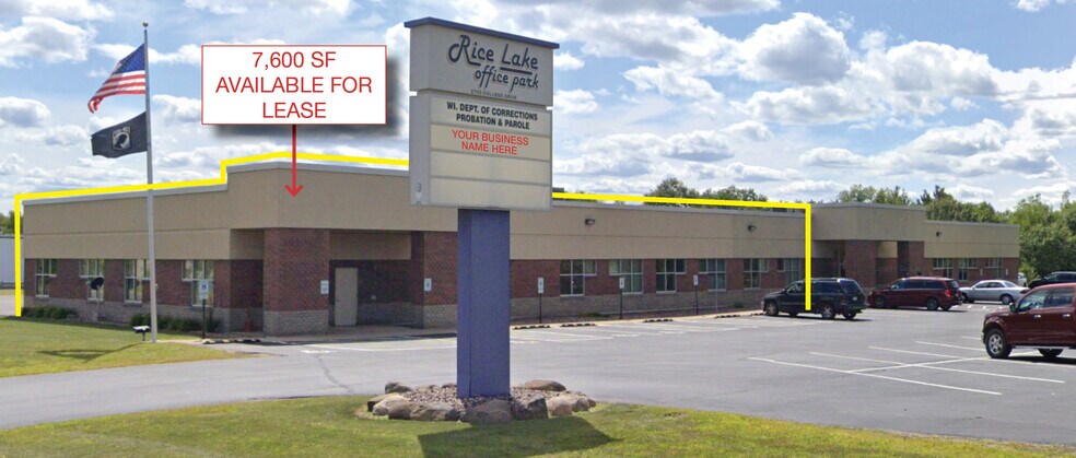 Primary Photo Of 2700 College Dr, Rice Lake Medical For Lease