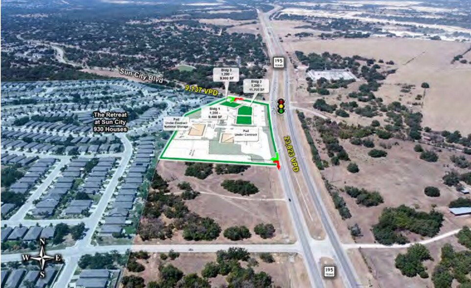 More Photos Of TX-195 & Sun City Blvd, Georgetown Unknown For Lease