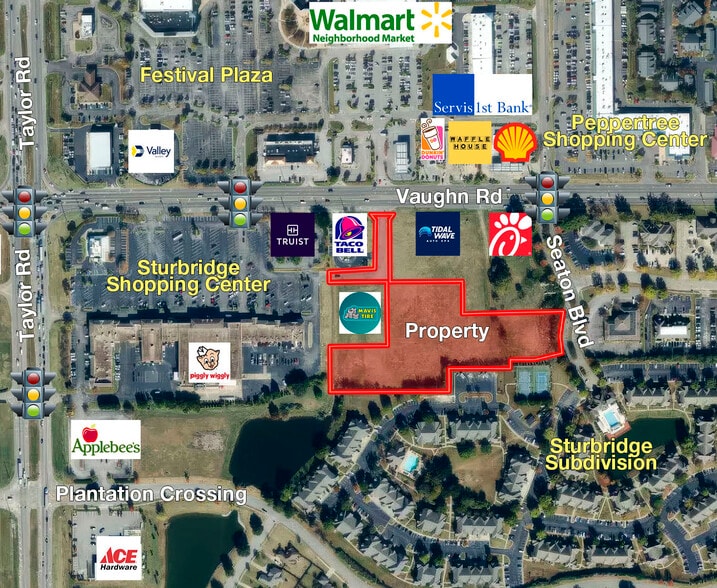 Primary Photo Of 4.86 Acres Vaughn Road, Montgomery Land For Sale