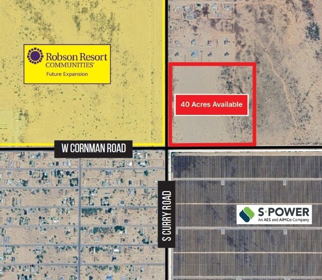More Photos Of NEC Curry Rd & Cornman Rd, Eloy Land For Sale