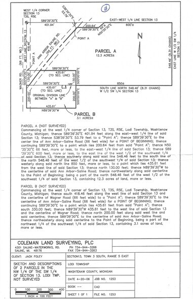 More Photos Of 4551 Ann Arbor-Saline rd, Saline Land For Sale